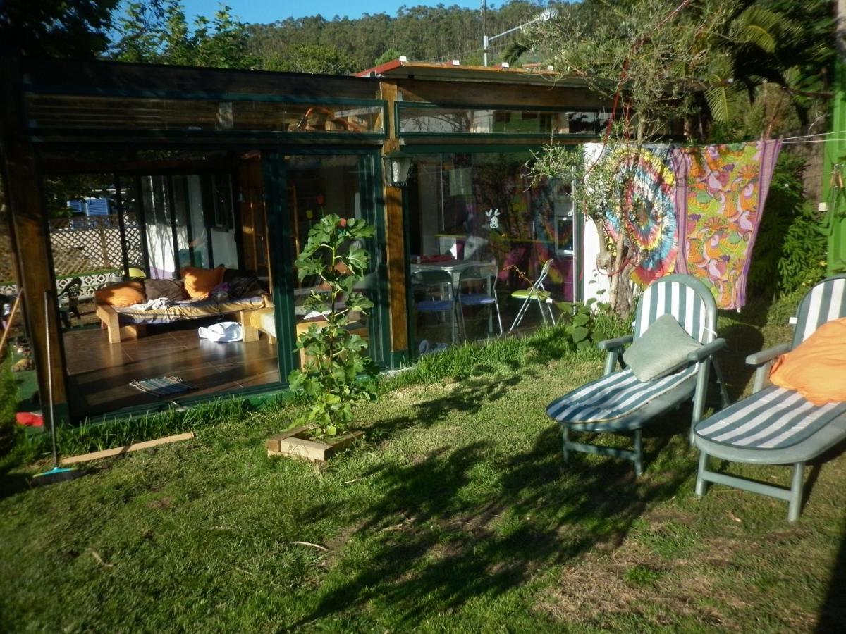 Cabana Rustica En Plena Naturaleza En Playa De Nerga, Ria De Vigo, Hio Kültér fotó